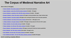 Desktop Screenshot of medievalart.org.uk